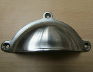Royal lugged Cup Pull Handle Satin Chrome.