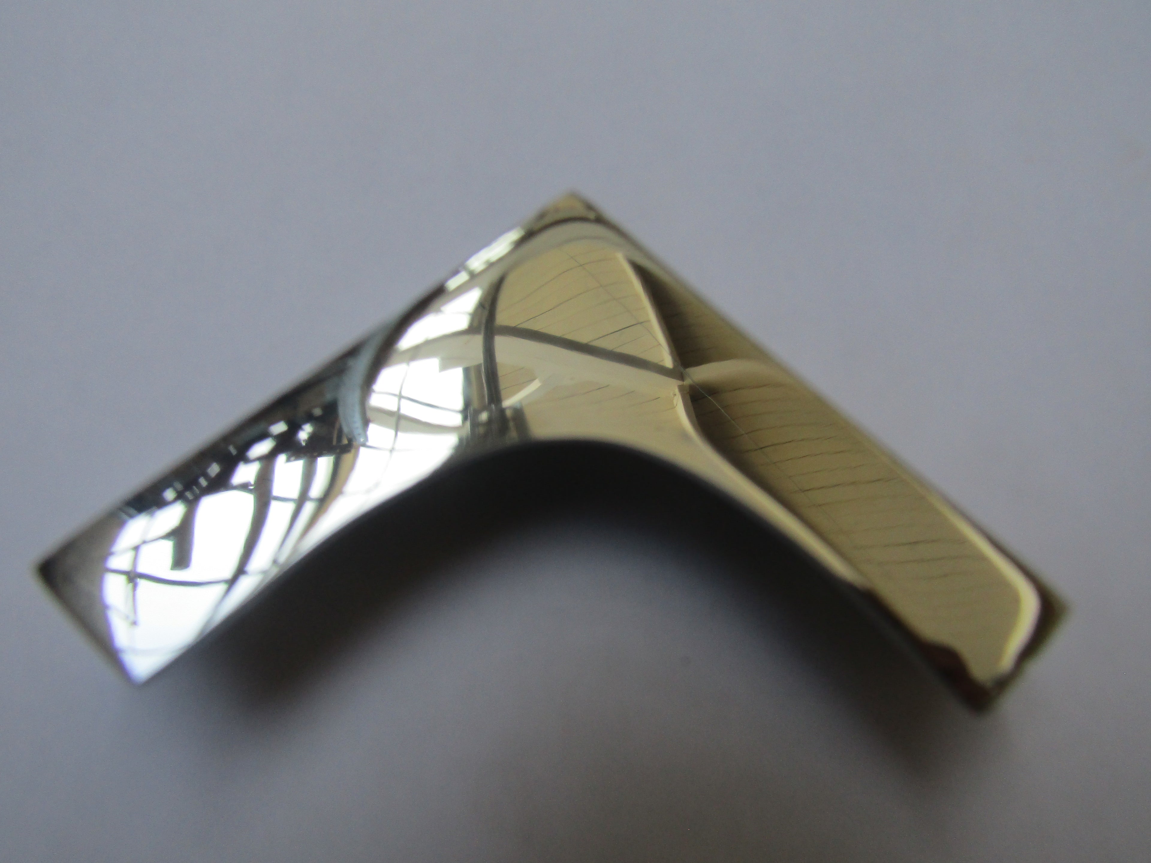 Pack Of 2 Military Chest Corner Polished Chrome.