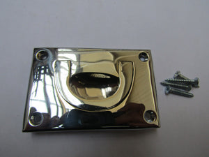 3inch Small Campaign Chest Handle Polished Chrome.