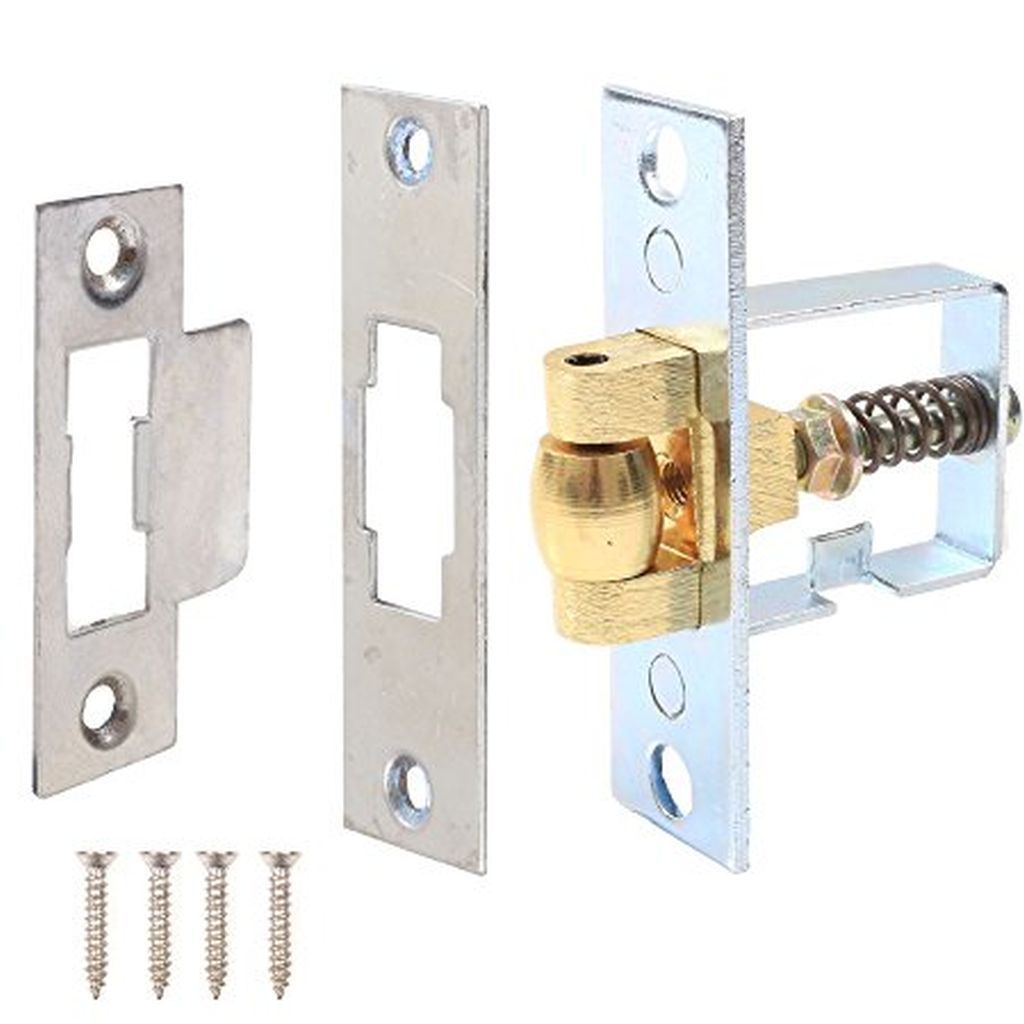 Roller Spring Loaded mortice Nickel catch latch.