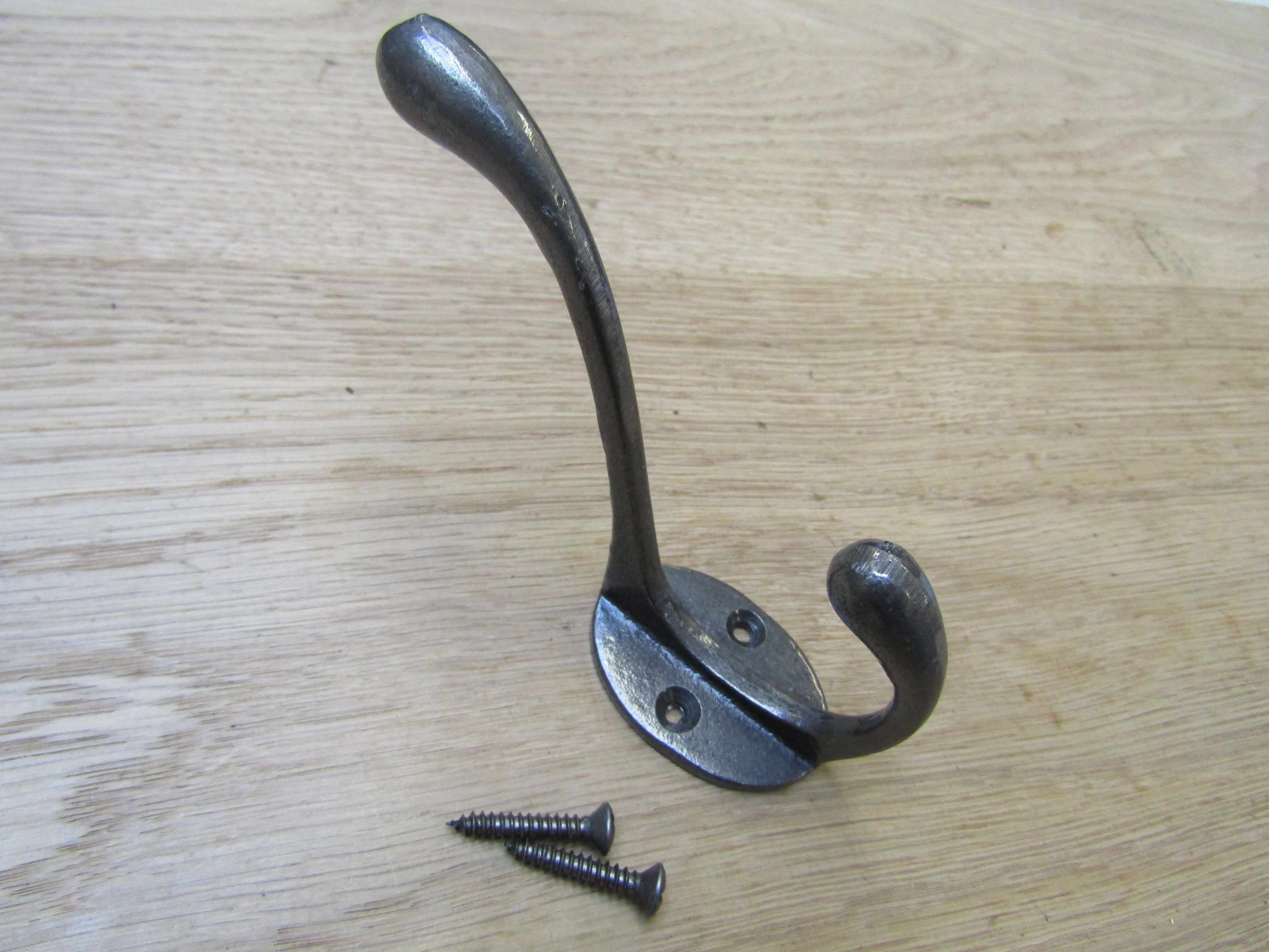 Natural Finish Victorian Coat Hook.