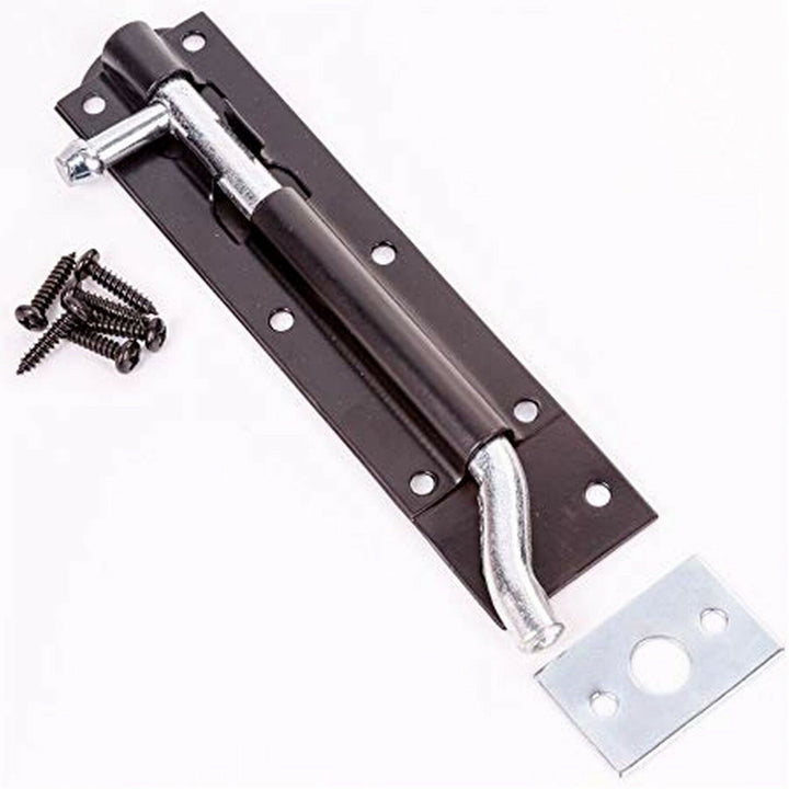 8inch Black Steel Necked Bolt.