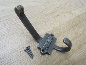 Pack Of 5 NYMR Railway Coat Hooks.