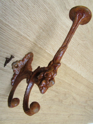 Ogre Coat Hook Rust.