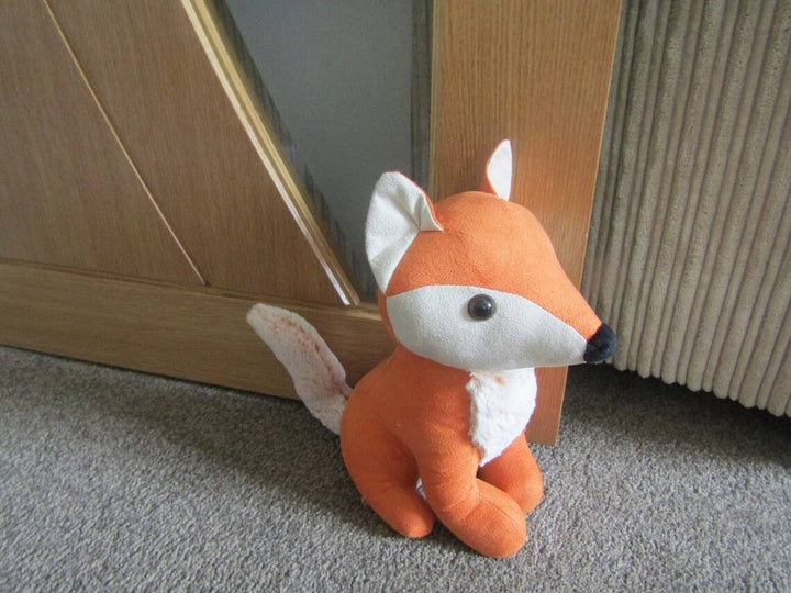 Orange Fox Door Stopper.
