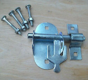 4inch Oval Pad Bolt Zinc.