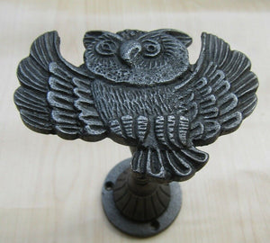 Owl Curtain hold back Antique Iron.