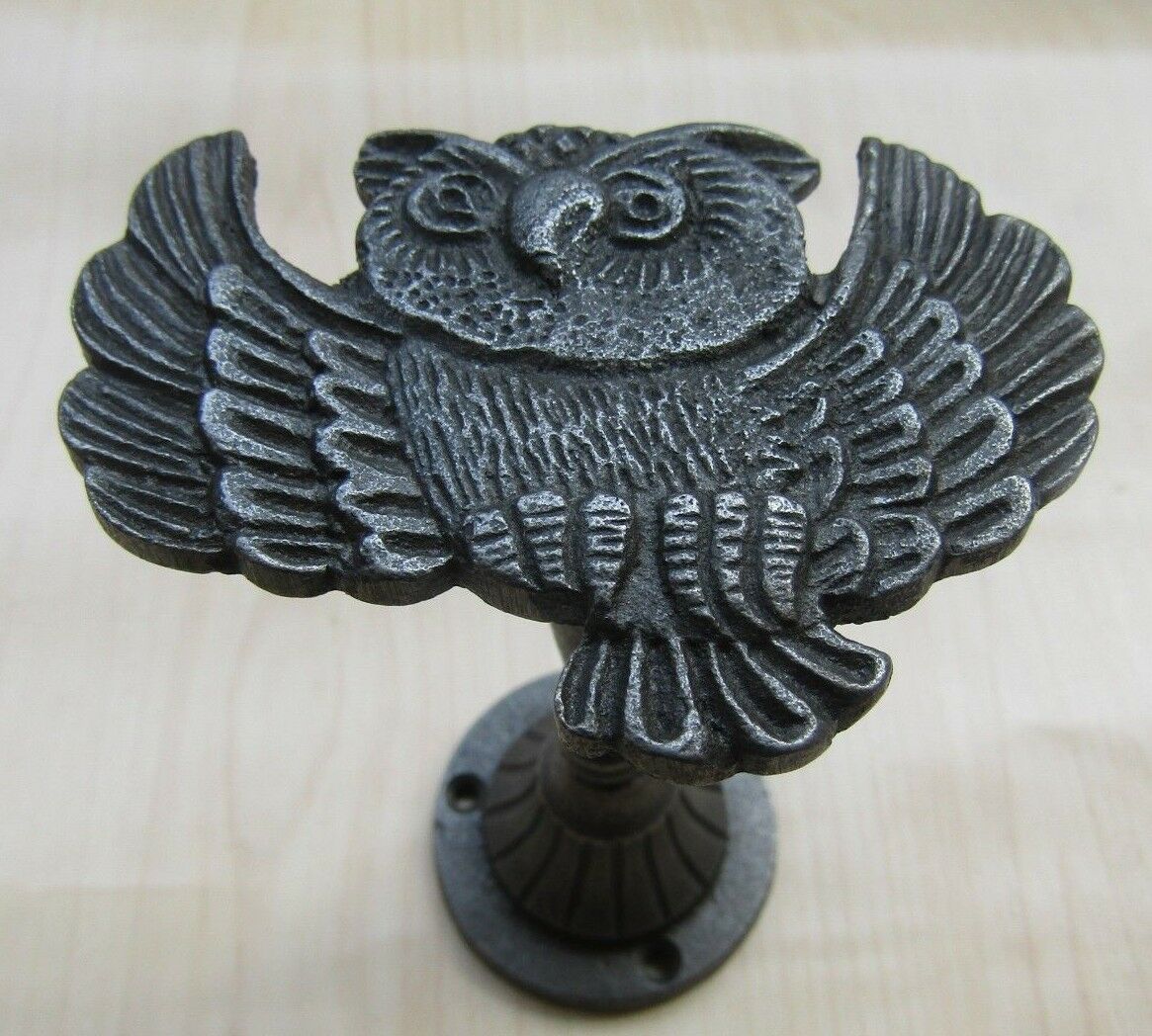 Owl Curtain hold back Antique Iron.