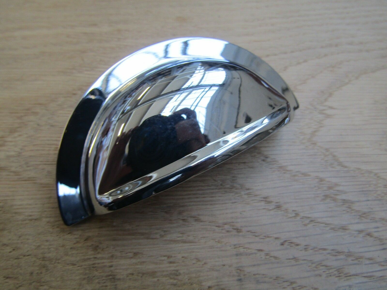 Oxford Rear Fix Cabinet Cup Pull Handle polished chrome.