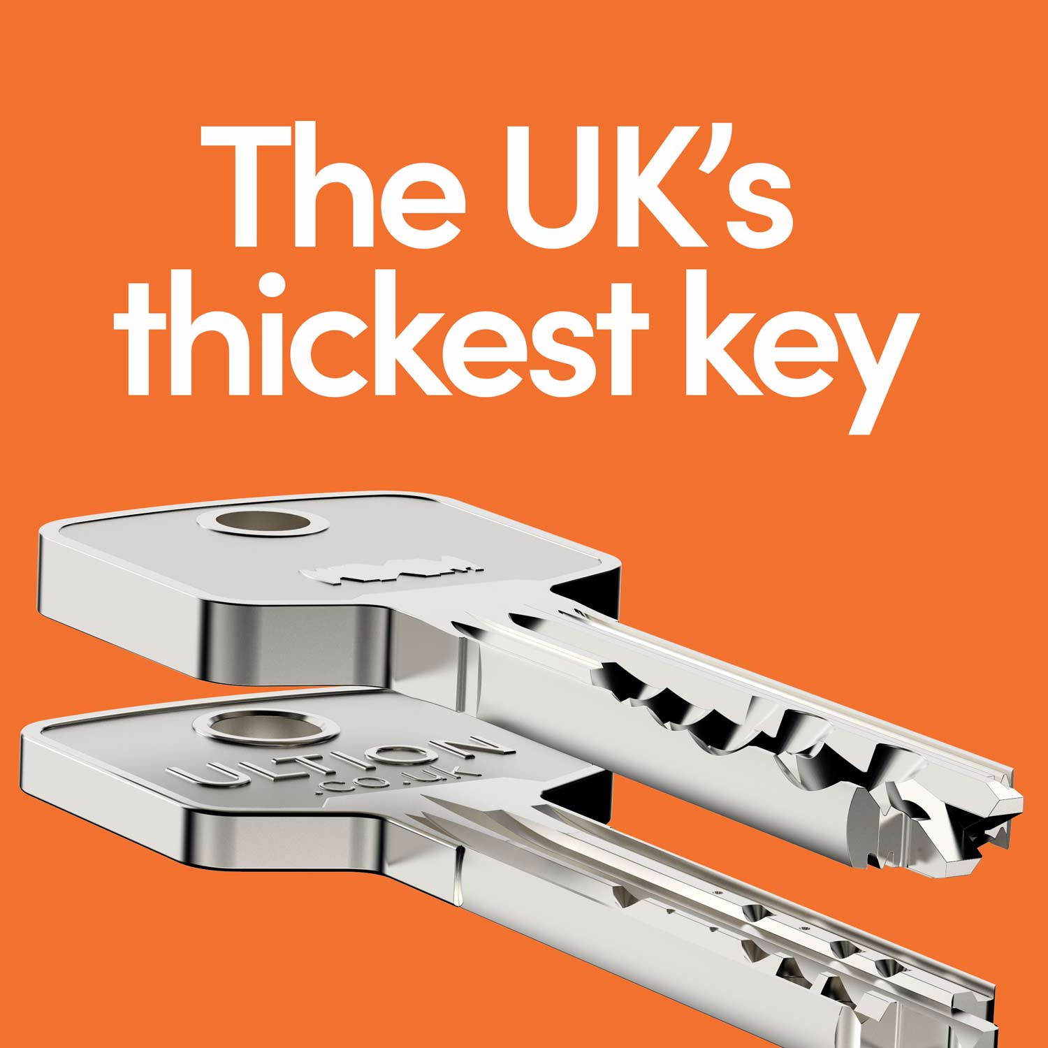 Ultion Padlock 61mm with Shackle