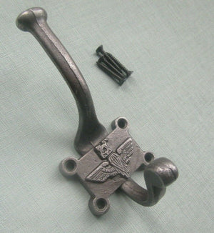 Parachute Reg Coat Hook Antique Iron.