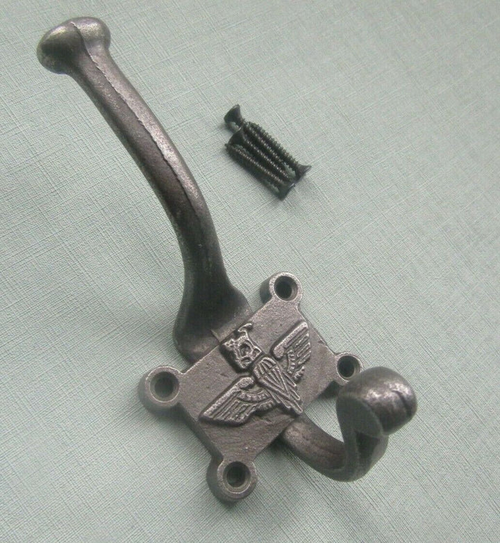 Parachute Reg Coat Hook Antique Iron.