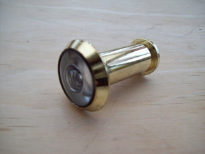 Peep Hole Door Viewer Polished Brass.