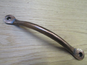 Penny Bow Cabinet Pull Handle Antique Copper 7inch.