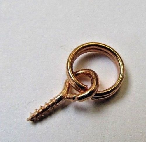 Pack of 100 Picture Screw Split Rings Small.