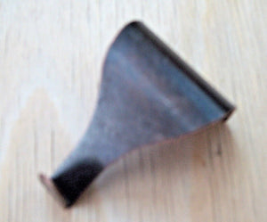 Pack of 10 Plain Picture Hooks antique copper.