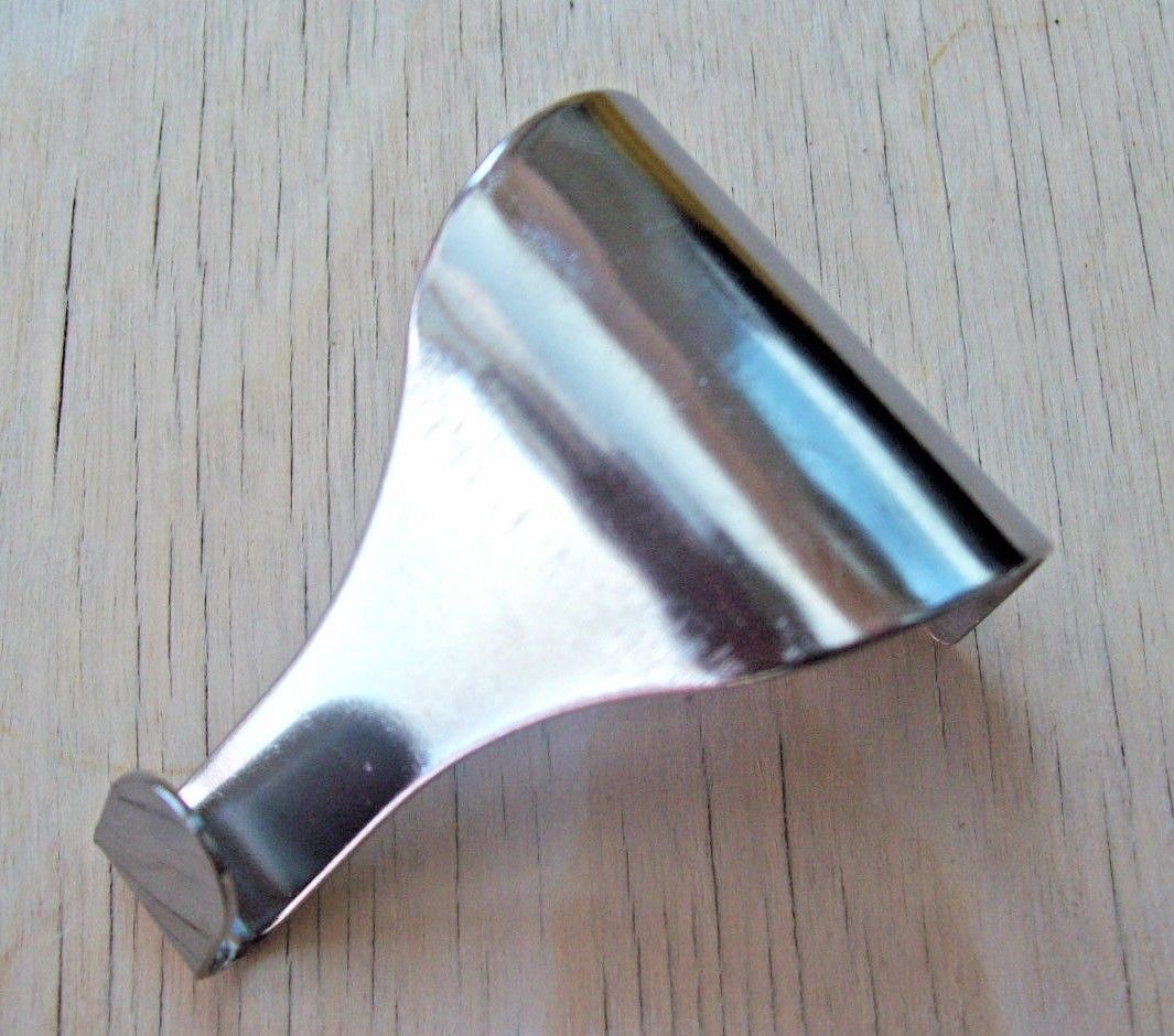 Pack of 10 Plain Picture Hooks Chrome.