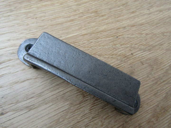 Cast Iron Rim Lock Keep Plain Round edge.