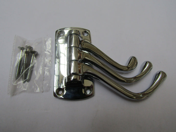 Plain Victorian Swivel Hook polished chrome.