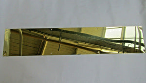 Door kick plate Polished Brass 760 x 150 mm.
