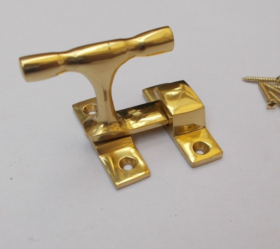 Showcase Fastener Large 50mm Polished Brass.