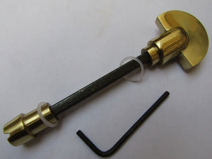 Spare Replacement Spindle bar Polished Brass Bathroom Thumbturn.