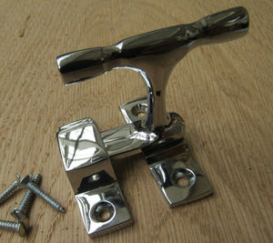 Showcase Fastener Large 50mm Polished Chrome.