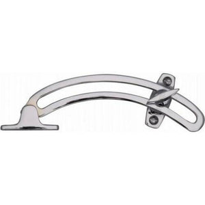 Adjustable Locking Quadrant Stay Polished Chrome.