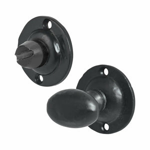 Black Antique Privacy Thumb turn.