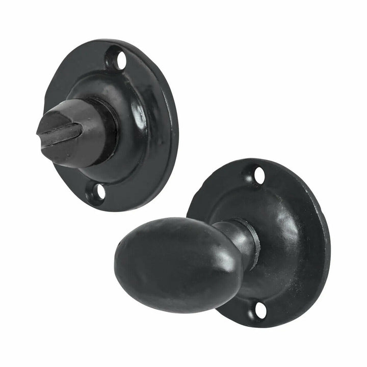 Black Antique Privacy Thumb turn.