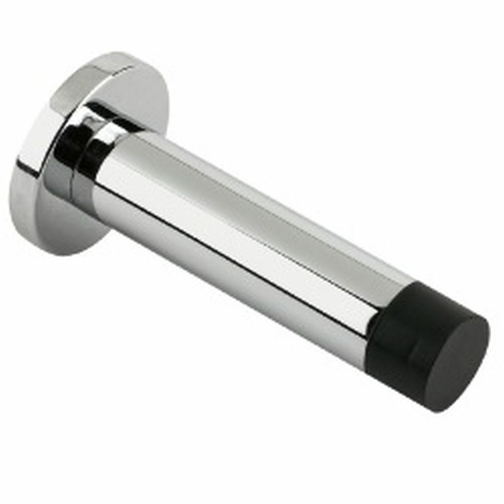 Door Stopper Projecting Polished Stainless steel.