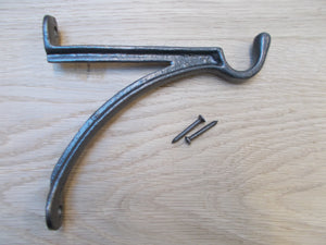 Projecting Hook Bracket Antique Iron.