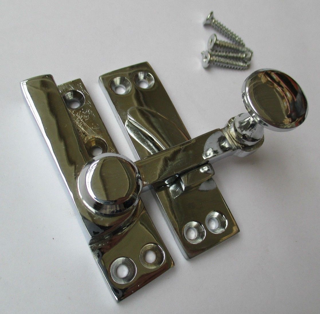 Quadrant Arm fastener Polished Chrome.