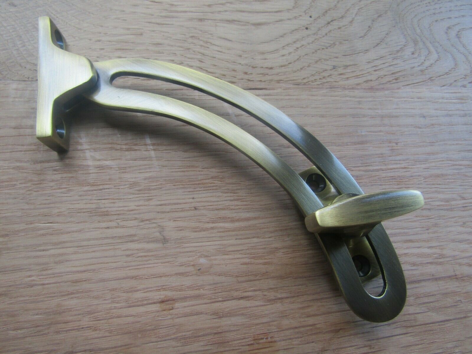 Adjustable Locking Quadrant Stay Antique Brass.