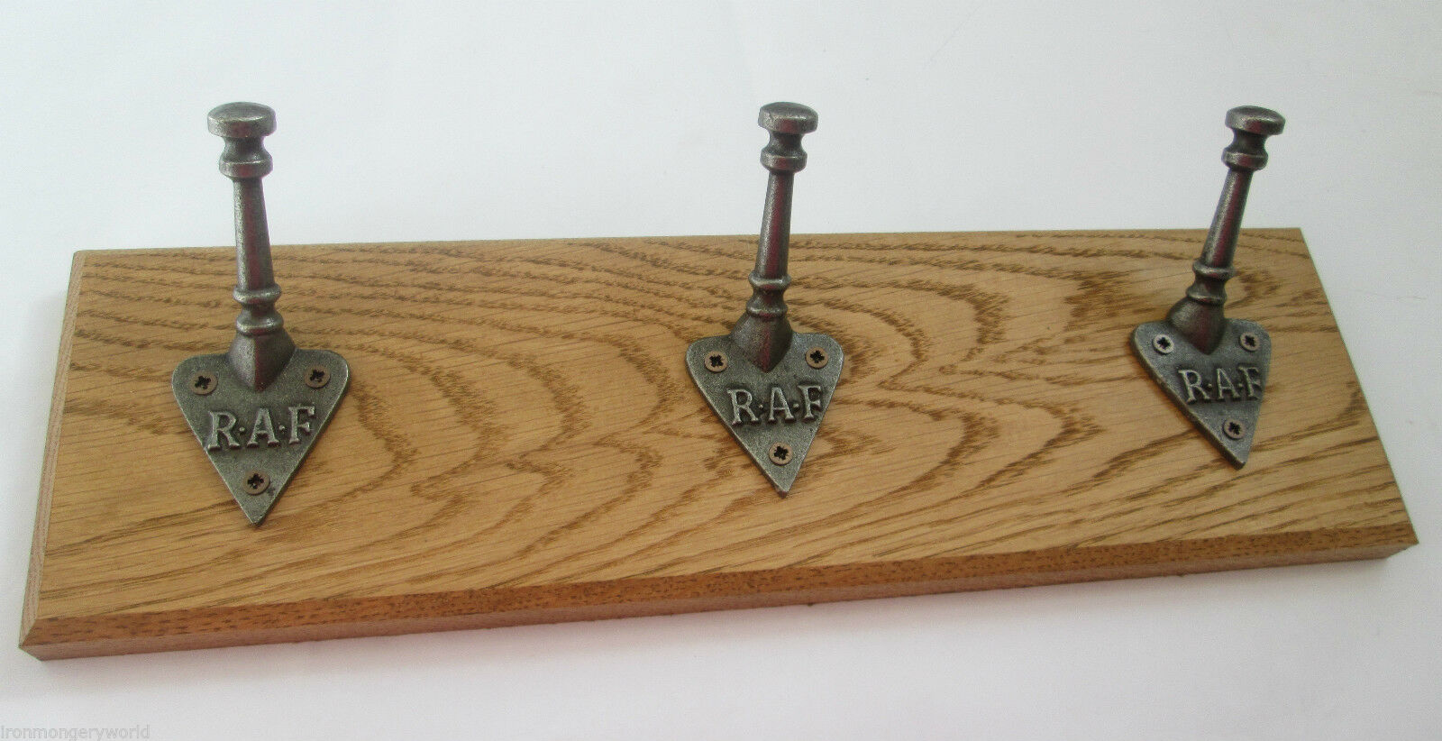 Royal Air Force 10 Hook Coat Rail 108cm.