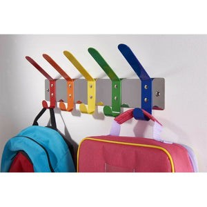 Rainbow Children's Bedroom Nursery Coat Rail.
