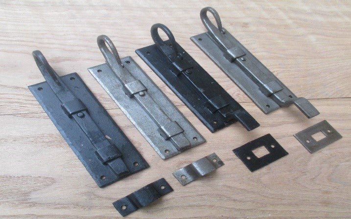 4inch Hand-Forged Rat Tail Slide Antique Iron.