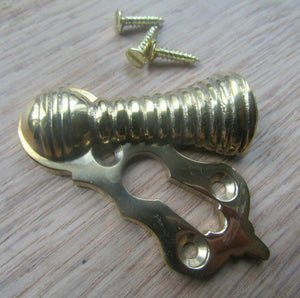 Regency Beehive Escutcheon Brass.