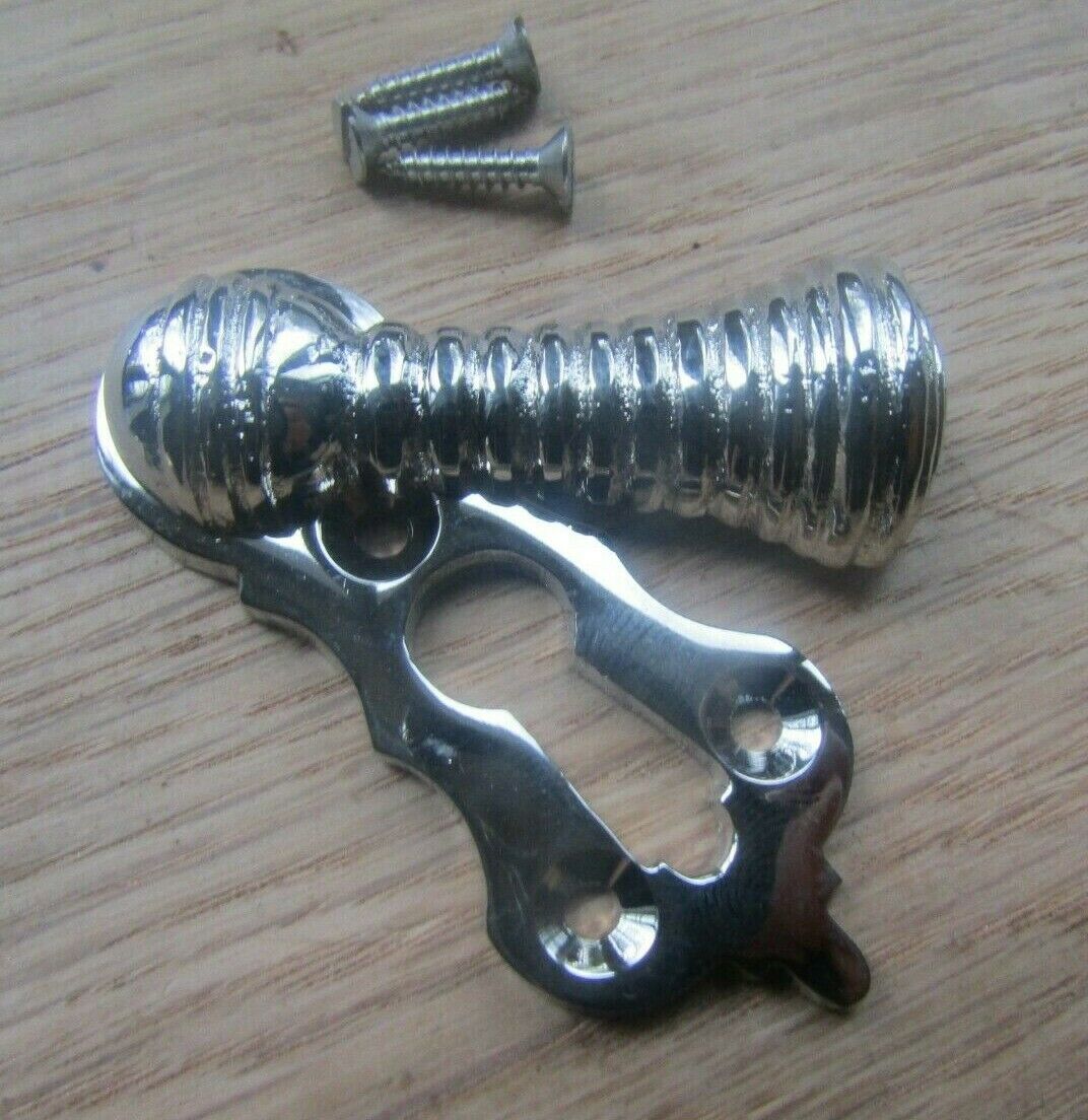 Regency Beehive Escutcheon Chrome.