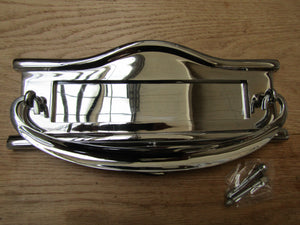 Regency Postal Door Knocker Polished Chrome.
