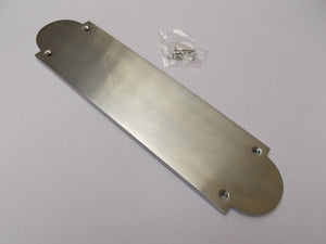 Regency Satin Chrome Finger Plate.