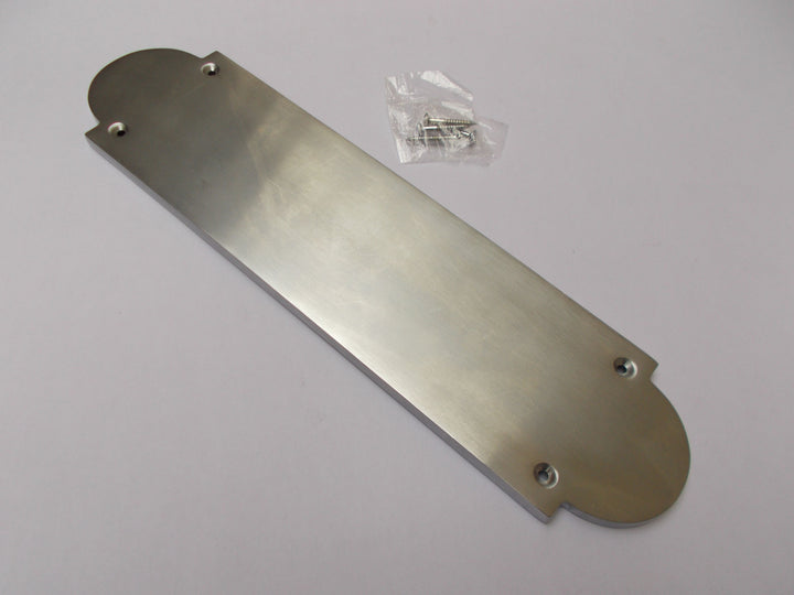 Regency Satin Chrome Finger Plate.