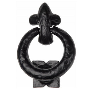 Ring Door Knocker Black.