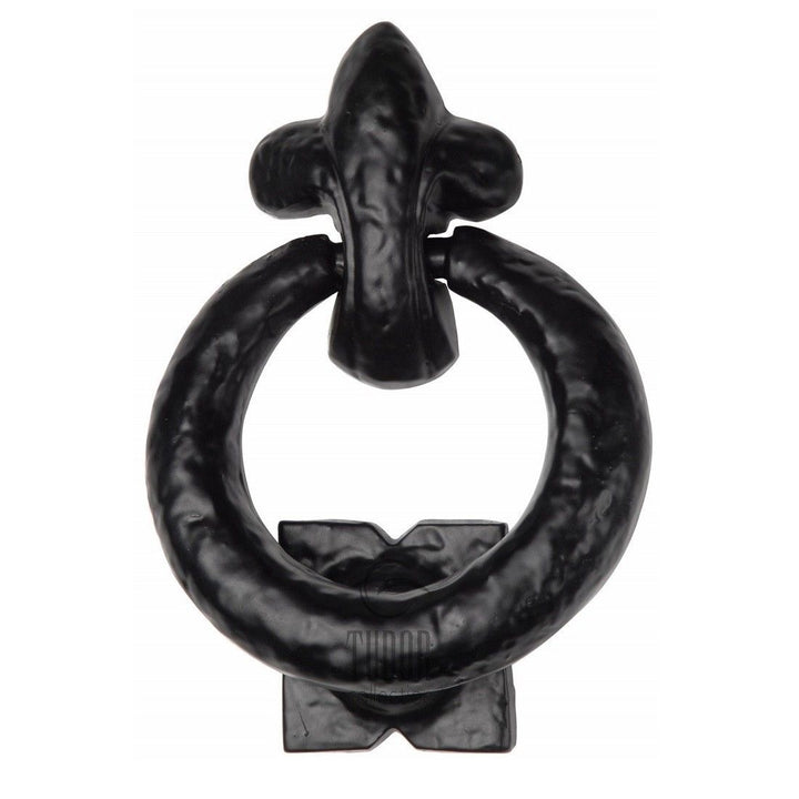 Ring Door Knocker Black.