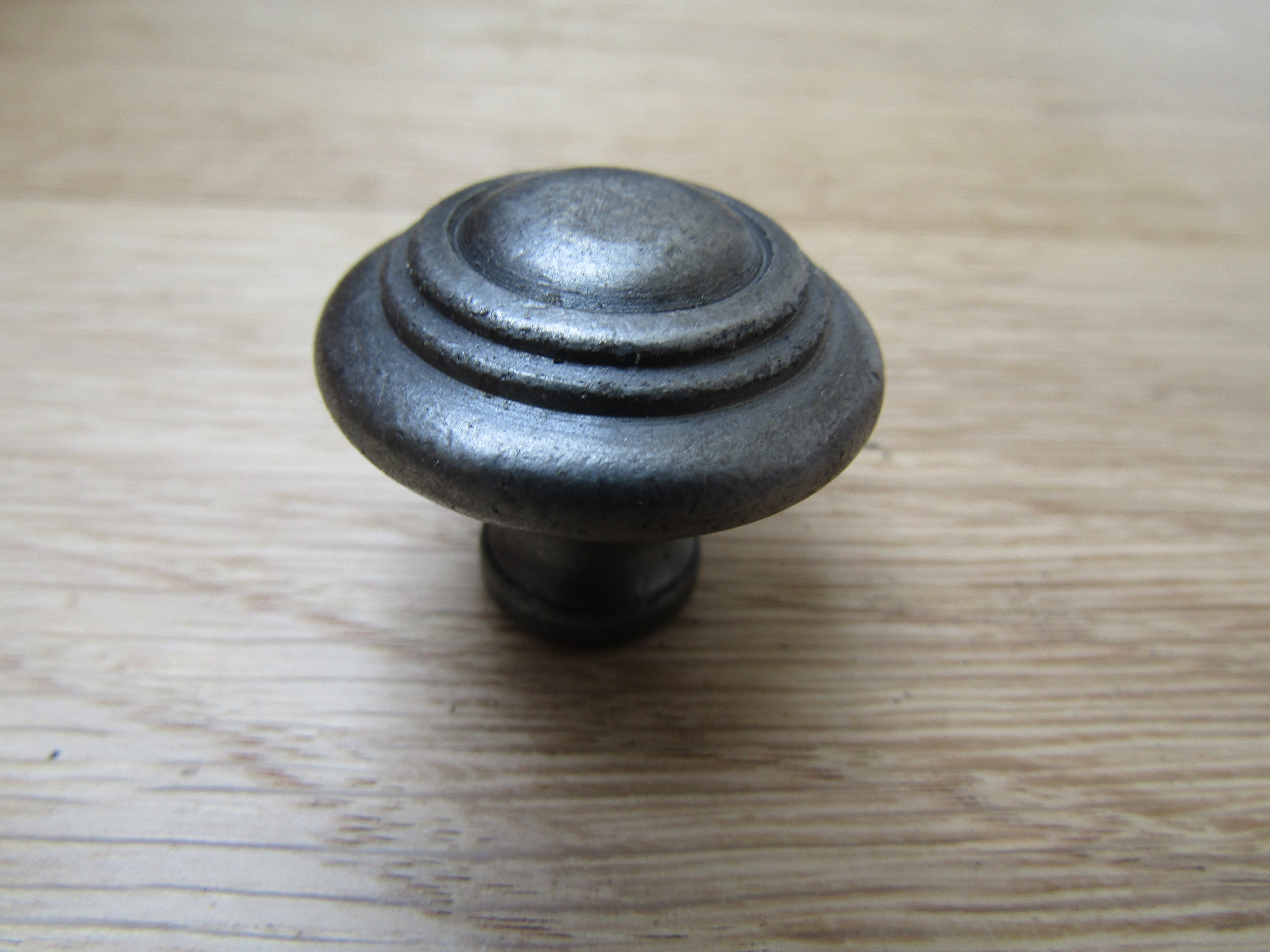 Roman Cabinet Knob Antique Iron 25mm.