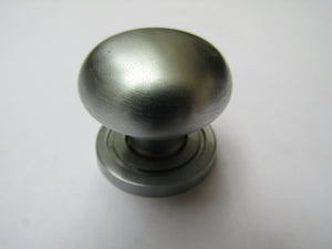 Round Cabinet Knob Satin Chrome 30mm.