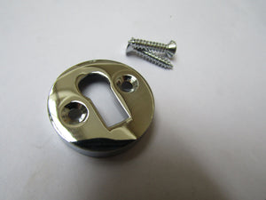 Victorian Open Escutcheon Polished Chrome.