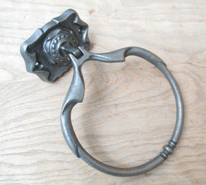 Cast Iron Round Towel Ring.