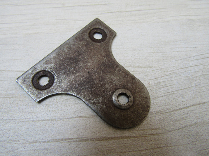 Pack of 10 Picture Mirror Plates AntiqueIron 50mm roundhead.