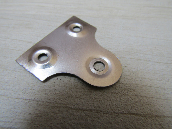 Pack of 10 Picture Mirror Plates Silver 32mm roundhead.